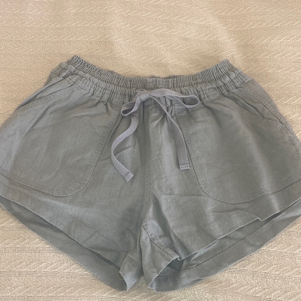 Alter’d state green drawstring shorts S